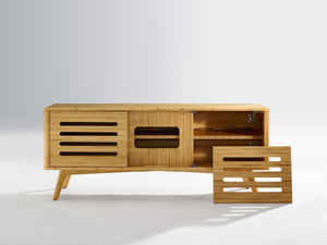 Azara Media Cabinet, Caramelized
