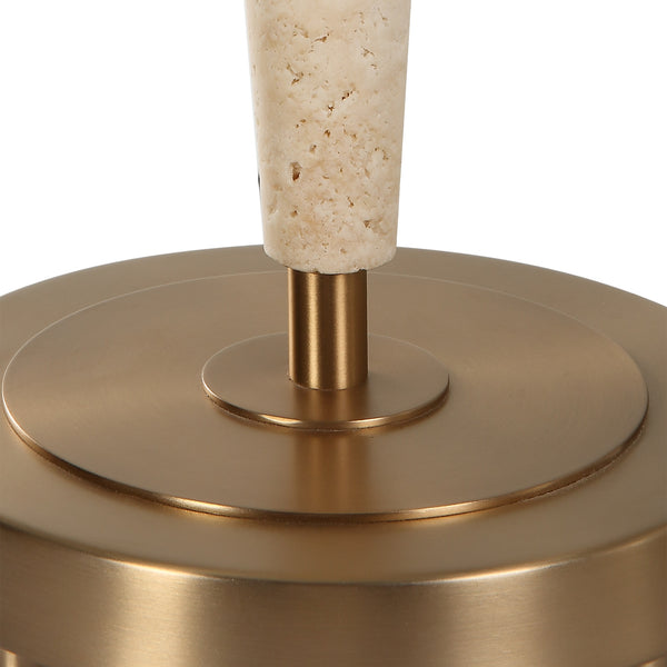 Palu Travertine Table Lamp