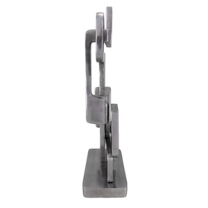 Kubric Sculpture, Silver