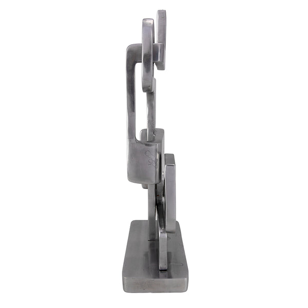 Kubric Sculpture, Silver