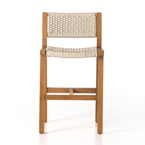 Delano Outdoor Counter Stool In Natural