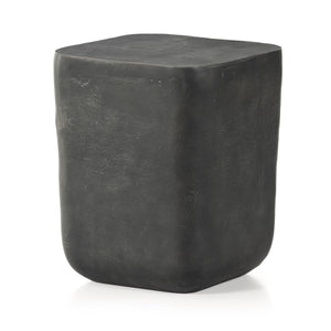 Basil Outdoor Square Drink Table In Grey