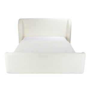 Sophia King Storage Bed in Cream with Drawers