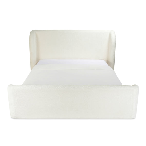 Sophia King Storage Bed in Cream with Drawers