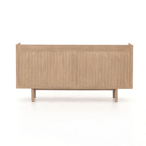 Lula Outdoor Sideboard In Washed Brown