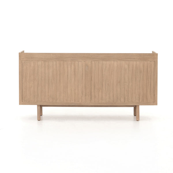Lula Outdoor Sideboard In Washed Brown
