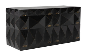 Allegra Dresser, Hand Rubbed Black