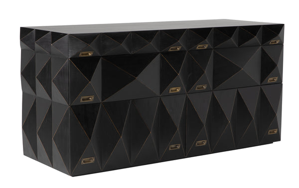 Allegra Dresser, Hand Rubbed Black