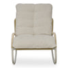 Moe's Lyra Outdoor Rocking Chair in Beige