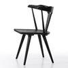 Ripley Dining Chair In Black Oak