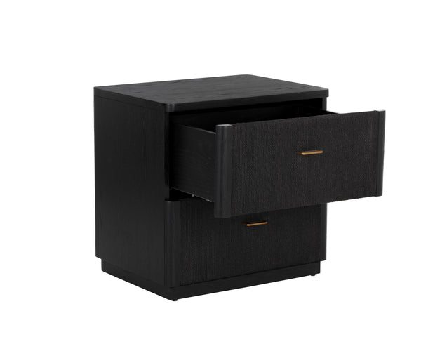 ETIENNE NIGHTSTAND - BLACK