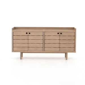 Lula Outdoor Sideboard In Washed Brown