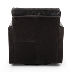 Olson Swivel Chair In Sonoma Black