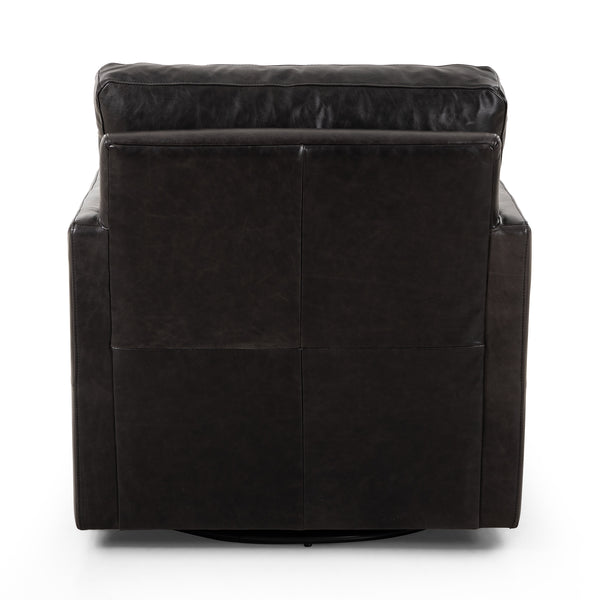 Olson Swivel Chair In Sonoma Black