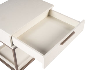 REBEL NIGHTSTAND - SMALL - CHAMPAGNE GOLD - CREAM