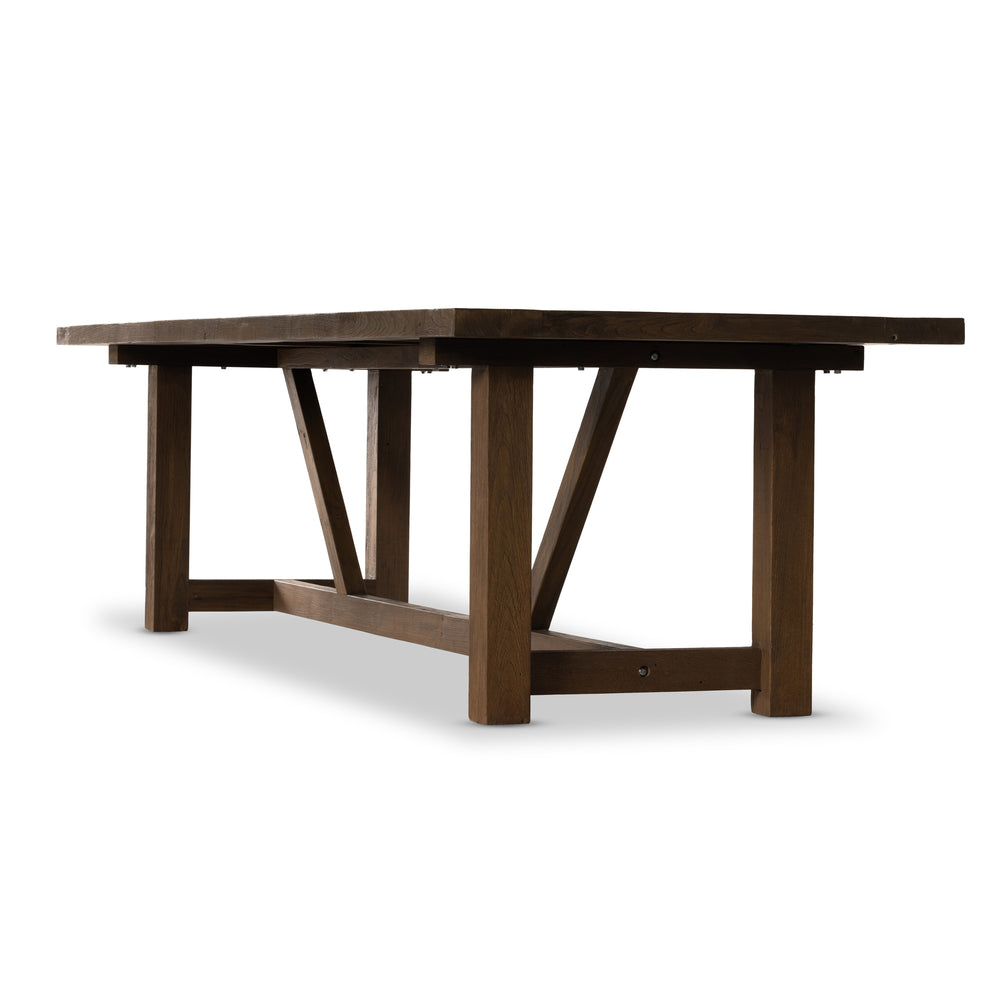 Stewart Outdoor Dining Table In 118"