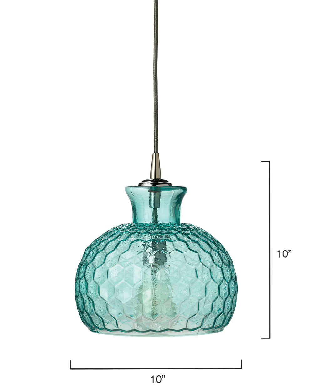 Clark 1-Light Glass Pendant