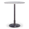 Tori Outdoor Counter Table with White Marble Top
