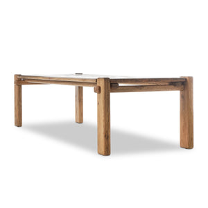 Marcia Dining 120" Table In Natural Reclaimed