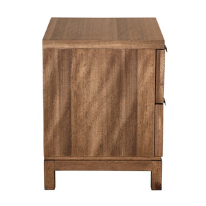 Musashi 2 Drawer, Small, Dark Walnut