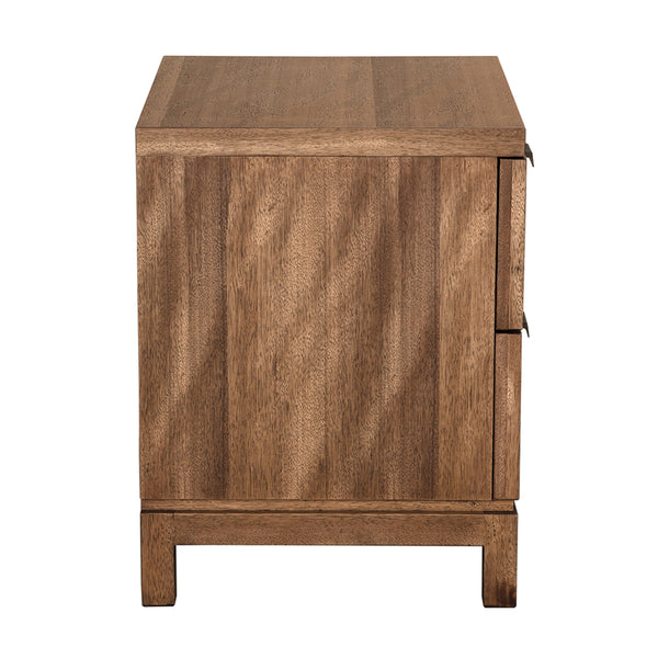 Musashi 2 Drawer, Small, Dark Walnut