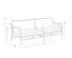 MEADOW SOFA - VAULT FOG