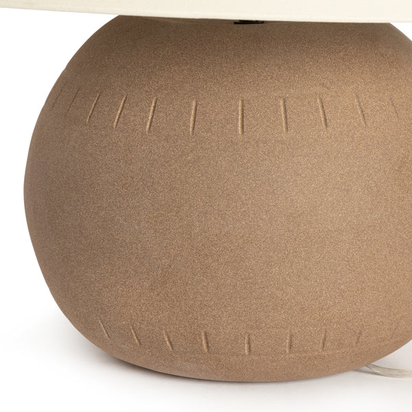 Honus Table Lamp In Dark Sand