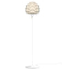 Aluvia Floor Lamp in Pearl with White Base