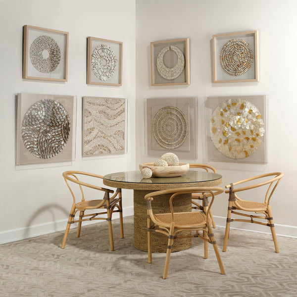 Harbor Seagrass Round Bistro Table