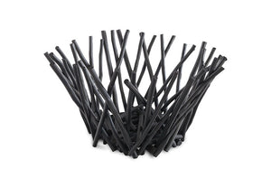 Stick Bowl, Tall, Black