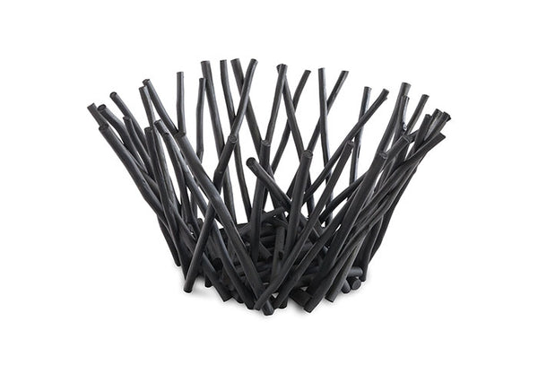 Stick Bowl, Tall, Black