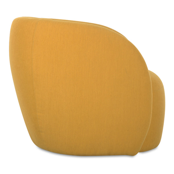 Moe's Rae Outdoor Accent Chair in Deep Yellow