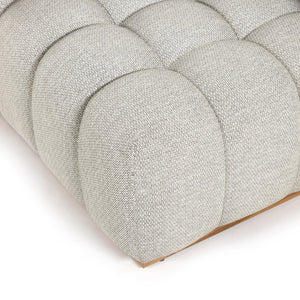 Roma Outdoor Sectional In Corner Pc In Ash