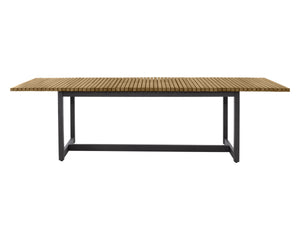 GENEVE EXTENSION DINING TABLE - NATURAL - 83" to 107"
