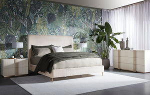 TIERRA BED - QUEEN - BERGEN TAUPE