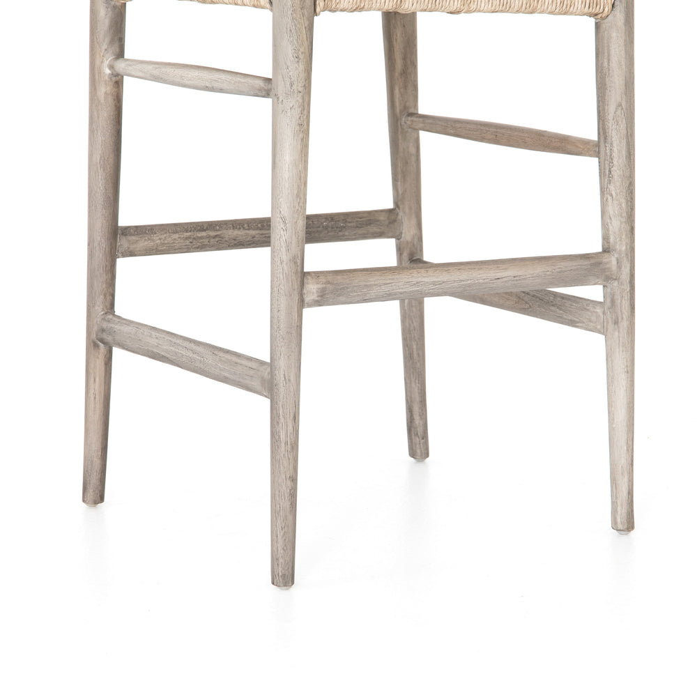 Muestra Bar Stool-Weathered Grey