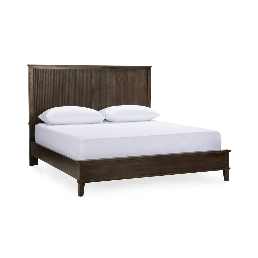 Westlake Queen Bed in Kona Brown - Solid Mango Wood