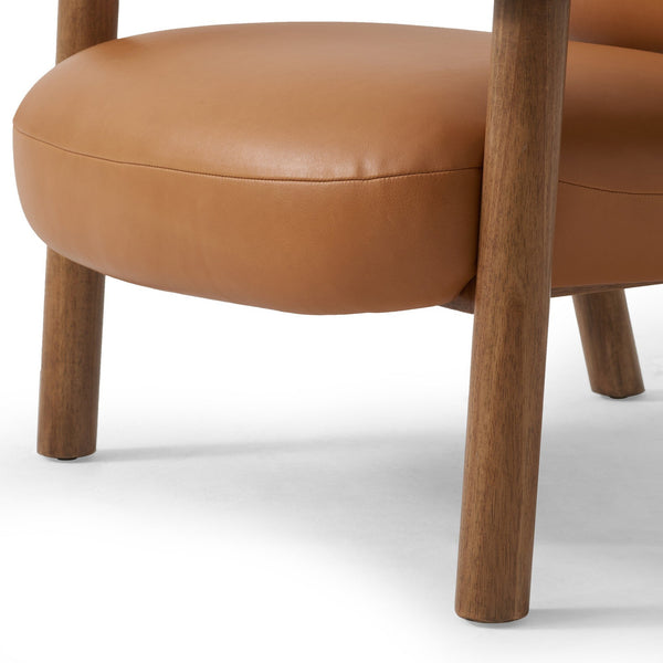 Eisley Chair In Trevino Camel