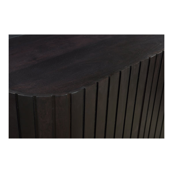 Moe's Povera 4 Door Black Sideboard