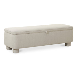 Ichigo Storage Bench in Light Grey