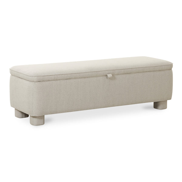 Ichigo Storage Bench in Light Grey
