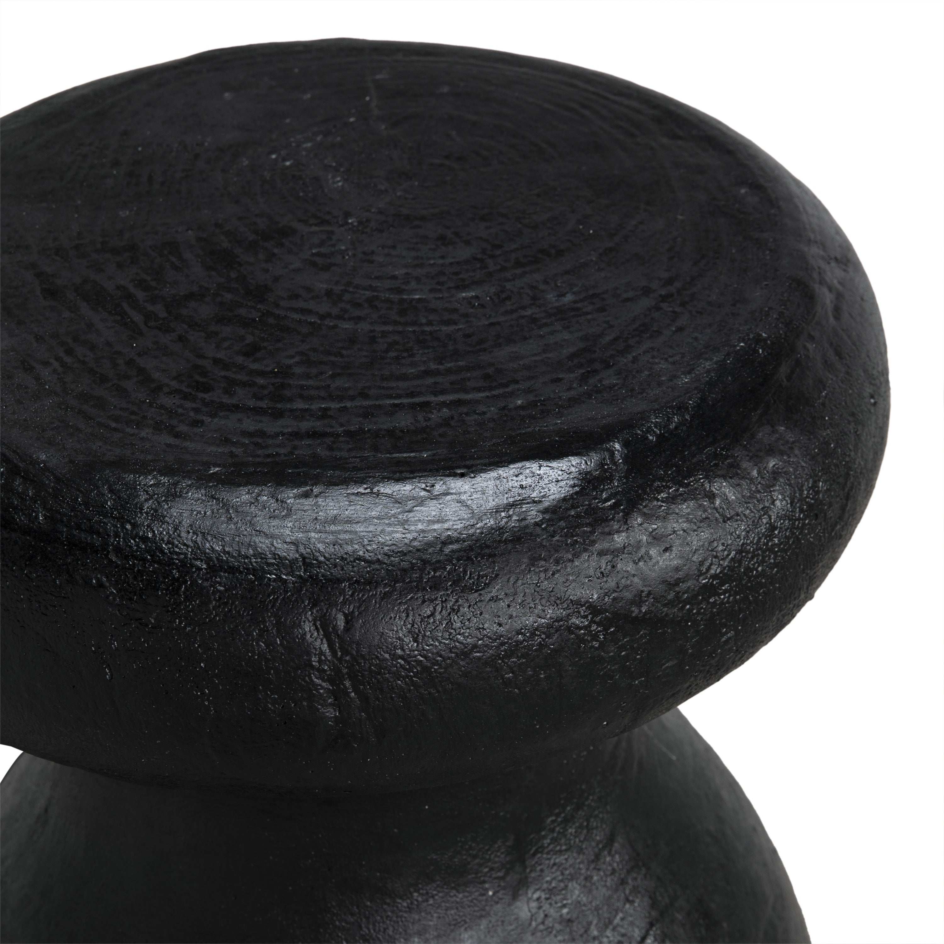 Noir Furniture Samson Stool/Side Table - Thumbnail 2