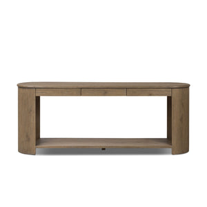 Farrow Console Table - Drifted Oak Veneer