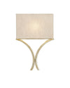 Cornwall Silver Wall Sconce In Silver Leaf