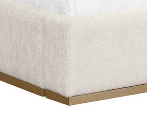 BECKHAM BED - KING - CHACHA CREAM