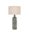 Stargazer Table Lamp In Celadon Crackle & Gray