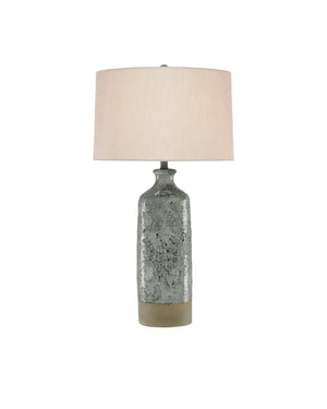 Stargazer Table Lamp In Celadon Crackle & Gray