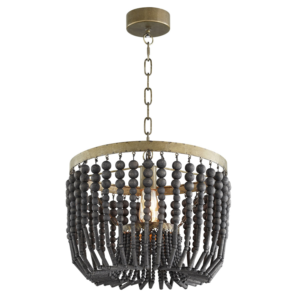 Estrella II Pendant in Tinted Raw Iron