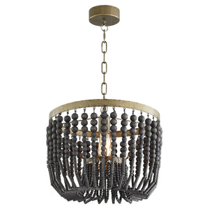 Estrella II Pendant in Tinted Raw Iron