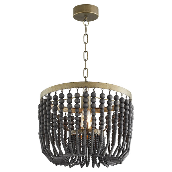 Estrella II Pendant in Tinted Raw Iron